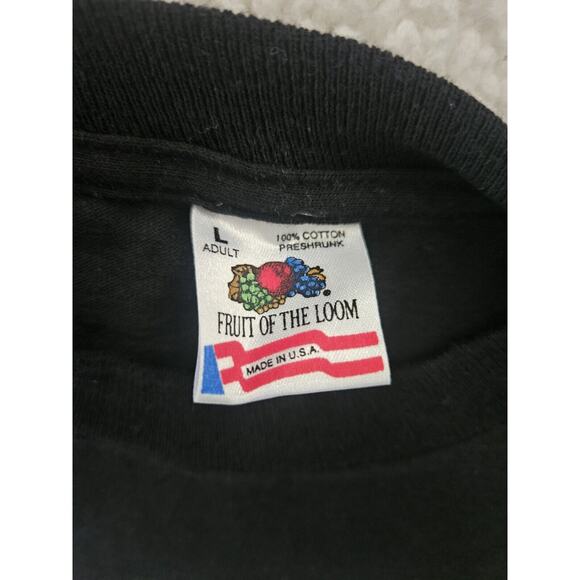 Vtg 90s Evander‎ Holyfield Vs Michael Moorer Promo T-Shirt 1994 Boxing Mens L - Picture 5 of 11